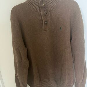 Ralph Lauren Men's Brown Sweater